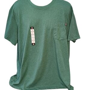 Dickies Men 2XL Green Heavyweight Tee One Pocket